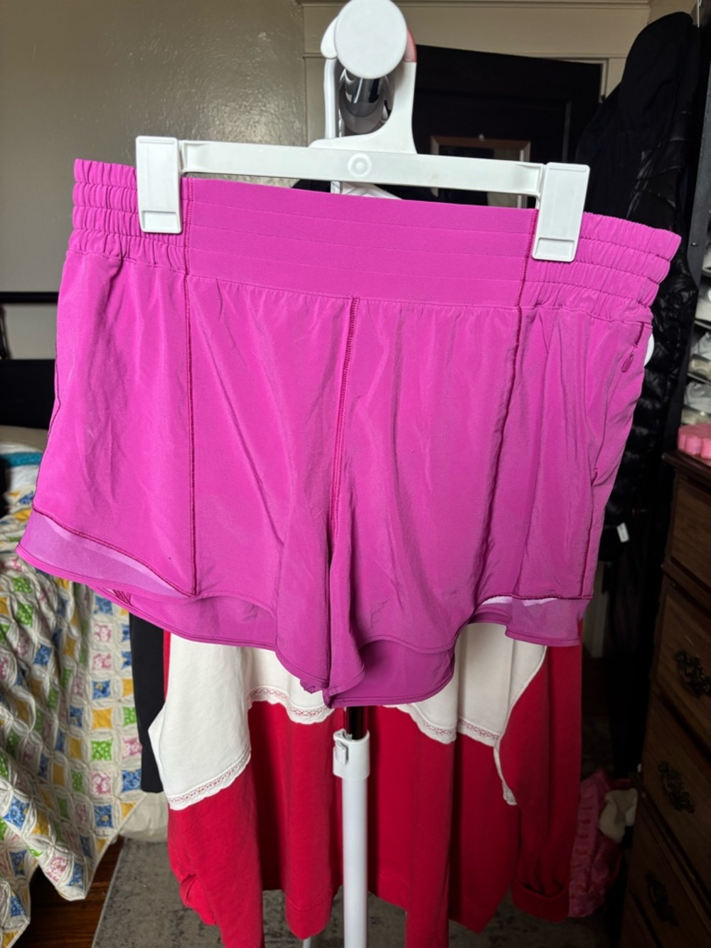 lululemon athletica Hot Pink Athletic Shorts